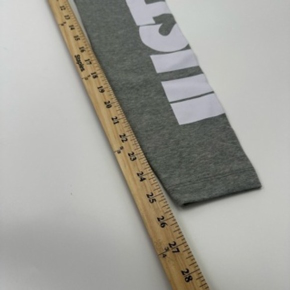 Nike Just Do It High Rise Full Length Leggings Grey Womens Size S - Picture 7 of 11
